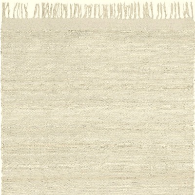 Baumwolleteppich vanille soft touch