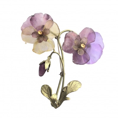 Brosche Violettes