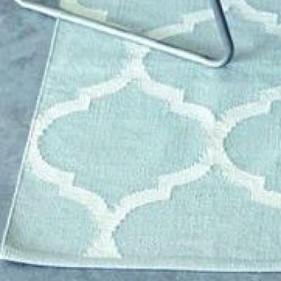 Liv Poly-Läufer Casablanca grau/weiss, 55 x 120 cm
