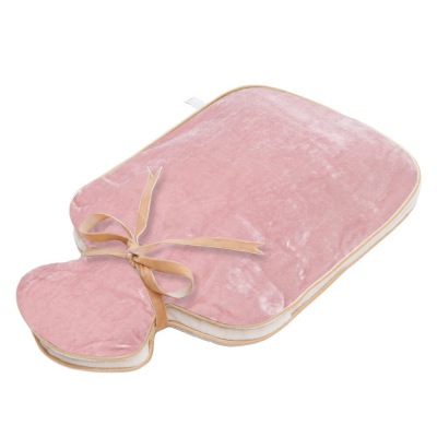 WÄRMFLASCHE Samt und Seele, rosa