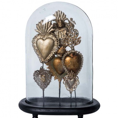 EX VOTO GLASDOME  Cuore votivo