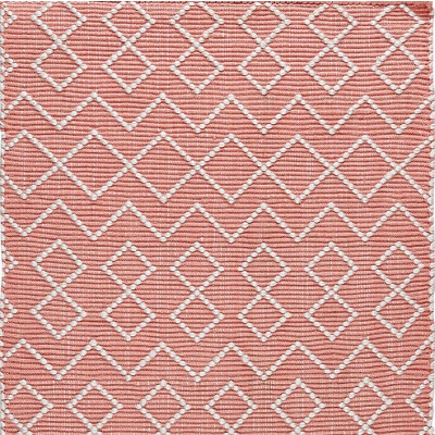 PET - Tunis Läufer coral - ecru 70 x 250 cm