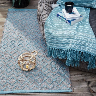 PET Teppich Boucle 70 x 140 cm