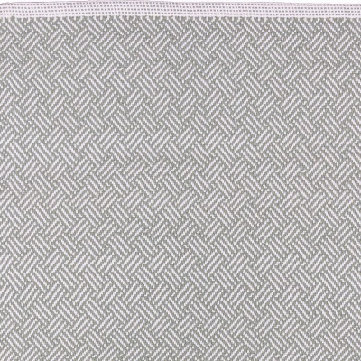 Poly-Teppich Lacis in grau/weiss, 70 x 190 cm