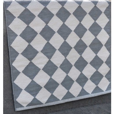 Läufer Diamon 70 x 200 cm grau 