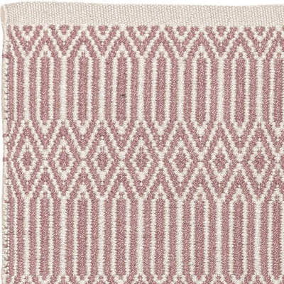 PET - Wik Läufer, in rosa - ecru 60 x 90 cm