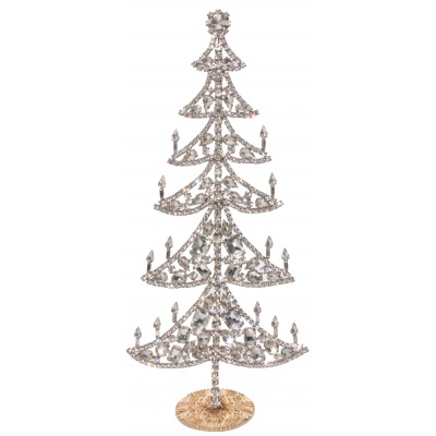 GROSSER RETRODESIGN Gablonzer Weihnachtsbaum No11