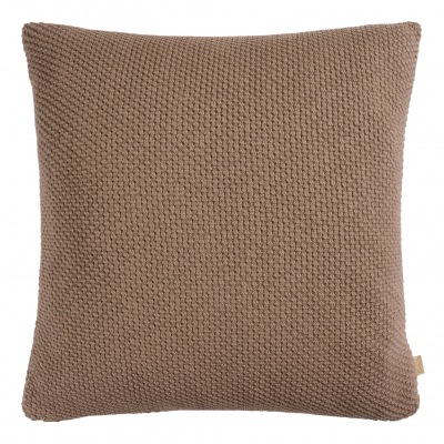 Strickkissen Dorothea Mocha Mousse