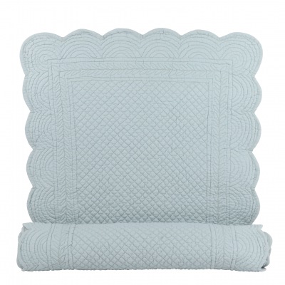 Tischläufer Boutis pastell-blau
