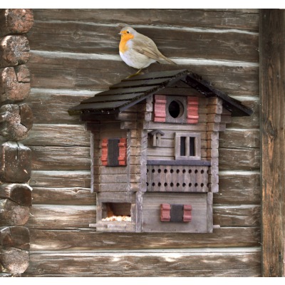 Nistkasten und Futterhaus Alpenhaus